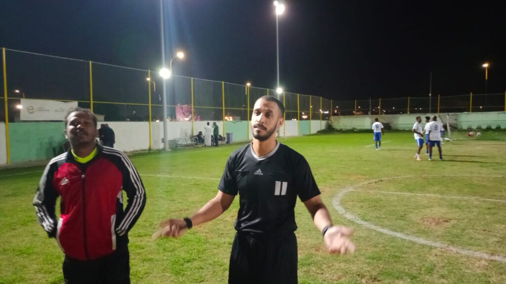 حكم المباراة