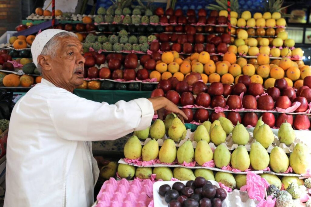 طبق الفاكهة