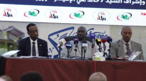 عقار والاعيسر مؤتمر صحفي