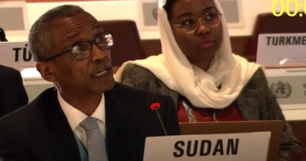 مندوب السودان بجنيف