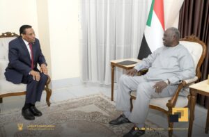 عقار يلتقي إدريس