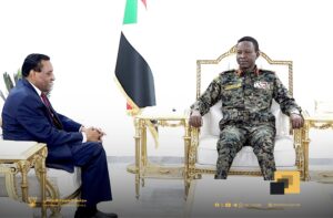 كباشي يلتقي كامل إدريس