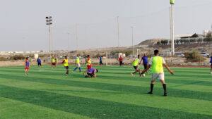 من المباراة